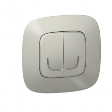 Выключатель Умный беспроводной 2-кл. Valena Allure алюм. Netatmo | 752787 | Legrand