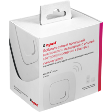 Выключатель Умный проводной Valena Allure с опцией светорег. 5-300Вт 230В бел. Netatmo | 752584 | Legrand