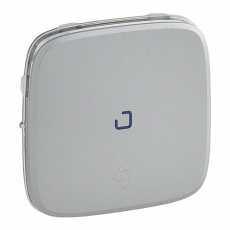 Valena ALLURE Алюминий Накладка выключателя с выдержкой времени 2-канального | 755217 | Legrand