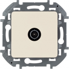 Inspiria слоновая кость Розетка телевизионная TV оконечная С/У 10 дБ 5-862 мГц без рамки | 673871 | Legrand