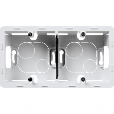 Inspiria белый коробка накладного монтажа 2-местная О/У | 673990 | Legrand