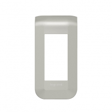 Рамка - Mosaic - 1 модуль - алюминий | 079301L | Legrand