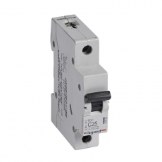 Выключатель автоматический однополюсный RX3 4500 25А C 4,5кА | 419666 | Legrand