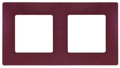 Etika Сливовая Рамка 2-ая | 672562 | Legrand