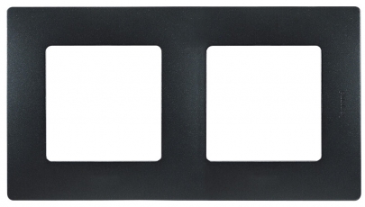 Etika Антрацит Рамка 2-ая | 672582 | Legrand