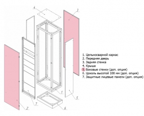 Стенка боковая Метэл 2 640х2000 | 03.260 | МЕТЭЛ