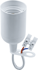 Патрон NLH-P-F-WH-E27-TB с клемной колодкой белый | 71287 | NAVIGATOR