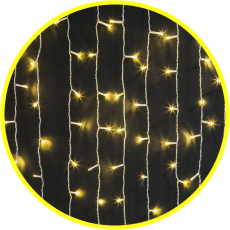 Гирлянда световая NGF-C02-357WW-8-2x1.5m-230-TR-IP44 | 61872 | Navigator