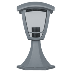 Светильник садово-парковый NOF-P03-GR-IP44-E27 (4 грани серый) | 80460 | Navigator