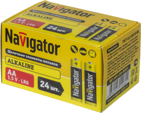 Элемент питания 14 060 NBT-NPE-LR6-BOX24 |14060 |Navigator