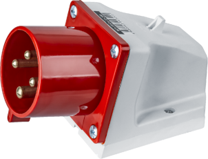 Вилка 14 322 NCA-SR524-32-380 стационарная 32А 3P+PE IP44 |14322 |Navigator