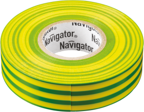 Изолента 71 234 NIT-B15-10/YG жёлто-зелёная |71234 |Navigator
