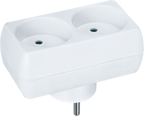 Разветвитель 94 671 NAD-L-2X-C-WH 2 гн. б/з |94671 |Navigator