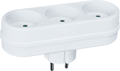 Разветвитель 94 697 NAD-L-3X-WH 3 гн. (в ряд) б/з |94697 |Navigator