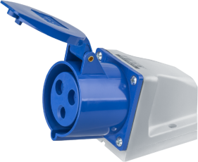 Розетка 14 297 NCA-SR123-32-220 стационарная наружная 32А 2P+PE IP44 |14297 |Navigator