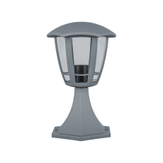 Светильник садово-парковый NOF-P06-GR-IP44-E27 (6 граней серый) | 80463 | Navigator