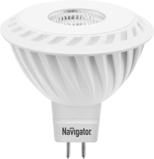 Лампа светодиодная LED 5Вт GU5.3 230В 4000К NLL-MR16-5-230-4K-GU5.3-60D MR16 | 94366 | Navigator