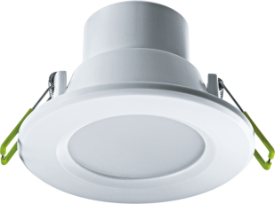 Светильник светодиодный ДВО NDL-P1-6W-830-WH-LED (аналог R63 60 Вт)(d100) 6Вт 3000К IP44 опал | 94899 | Navigator