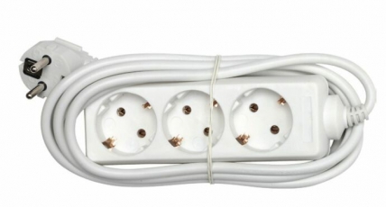 Удлинитель NPE-S-03-500-E-3x1 с/з 3 гн. 5м | 94180 | Navigator