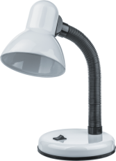 Светильник настольный NDF-D026-60W-WH-E27 на основании, белый | 61635 | Navigator