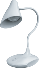 Светильник настольный светодиодный NDF LED NDF-D027-5W-4K-WH-LED на основании, белый | 14226 | Navigator