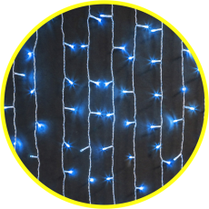 Гирлянда световая NGF-C01-288B-8-1.5x1.5m-230-C8-TR-IP20 | 61863 | Navigator