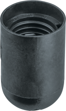 Патрон электрический NLH-PL-E27-BL пластик подвесной черный Е27 | 61349 | Navigator