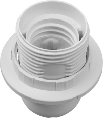 Патрон электрический NLH-PL-R1-E27 пластик люстровый с кольцом | 71603 | Navigator