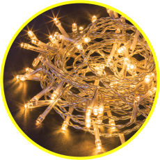 Гирлянда световая NGF-S01-100WW-10-11.5m-230-C8-TR-IP20 | 14024 | Navigator