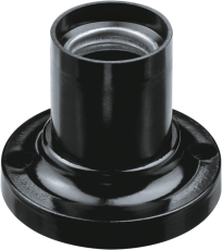 Патрон электрический NLH-BL-W2-E27 карболит потолоч. прямой Е27 | 71608 | Navigator