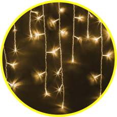 Гирлянда световая NGF-I02-100WW-8-3.5m-230-TR-IP44 | 61843 | Navigator