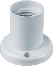 Патрон электрический NLH-PL-W2-E27 пластик потолочный прямой | 14017 | Navigator