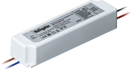 Драйвер для светодиодной ленты LED ND-P-P40-IP67-12V 40Вт 12В IP67 | 71496 | Navigator