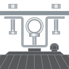 Аксессуар для HIGH BAY 14 667 NHB-P7 (Скоба для накладного монтажа) | 14667 | Navigator
