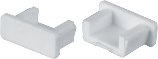 Заглушка 82 613 NPR-01-CUP-G (заглушка для профиля NPR-01- глухая) |82613 |Navigator