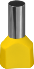 Наконечник 61 043 NET-E2-6.0-14-B50 НШВИ2, желт.2 провода (50шт/упак) |61043 |Navigator