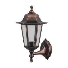 Светильник садово-парковый NOF-PG33-003-IP44-E27 (6 граней черный под медь) | 80495 | Navigator