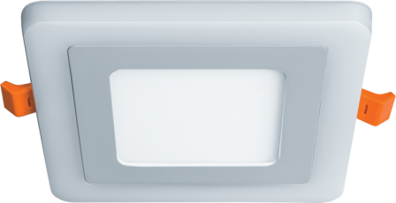 Светильник светодиодный ДВО NLP-SC2-6+2W-WB-LED (140x140) 6Вт 3300-5300К IP20 опал | 71823 | Navigator