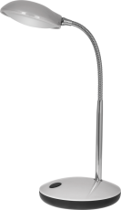 Светильник настольный на основании светодиодный NDF-D006-7W-4K-S-LED 7Вт 4000К серый | 71560 | Navigator