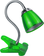 Светильник настольный прищепка светодиодный NDF-C006-6W-4K-G-LED гибкий 6Вт 4000К зелёный | 71835 | Navigator