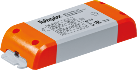 Драйвер для светодиодной ленты LED ND-P15-IP20-12V 15Вт 12В IP20 | 71460 | Navigator