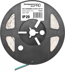 Лента светодиодная NLS-3528RGB60-4,8-IP20-12V-Pro R5 4,8Вт 12В RGB IP20 5м | 71439 | Navigator