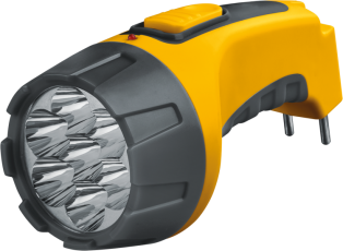 Фонарь универсальный NPT-CP04-ACCU Пласт. 7LED, прям. зар-ка, акк.4В, 700мАч. | 94952 | Navigator