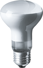 Лампа накаливания ЛОН 40Вт Е27 230В NI-R63-40-230-E27 (КНР) | 94324 | Navigator