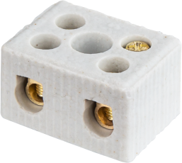 Колодка керамическая зажимная винтовая КЗВ NTB-HCR-2-35/WH | 61707 | Navigator