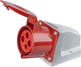 Розетка 14 298 NCA-SR124-32-380 стационарная наружная 32А 3P+PE IP44 |14298 |Navigator