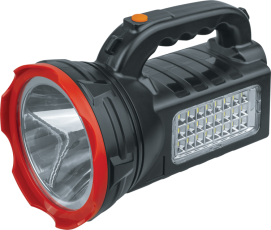 Фонарь-прожектор NPT-SP27-ACCU прож/кемп.1LED,3Вт+24LED,3Вт,акк.4,4В 3Ач | 14672 | Navigator
