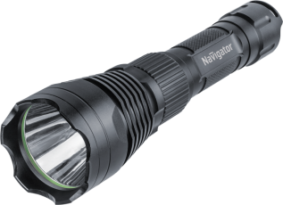 Фонарь универсальный NPT-P02-18650 алюм. проф. CREE LEDx10Вт. Li-ion 2.4 A/h | 61092 | Navigator