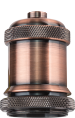 Патрон электрический NLH-V01-006-E27 подвес.метал. черненая мед | 61519 | Navigator