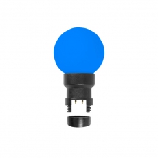Лампа шар 6 LED для белт-лайта, цвет: Синий, ?45мм, синяя колба | 405-143 | NEON-NIGHT